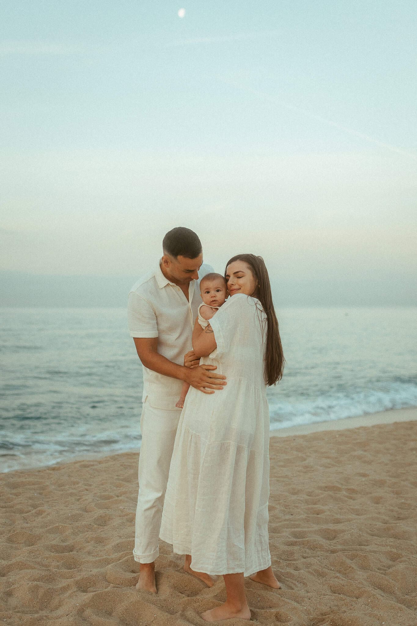 Family Photoshoot in the beach of Maresme