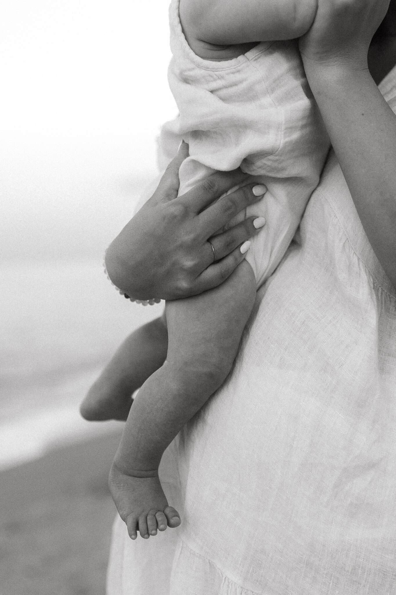 Family Photoshoot in the beach of Maresme