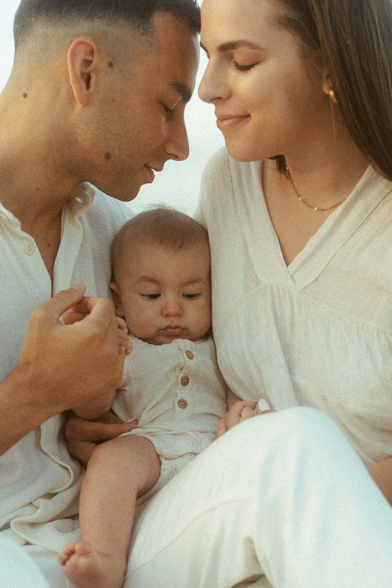 Family Photoshoot in the beach of Maresme