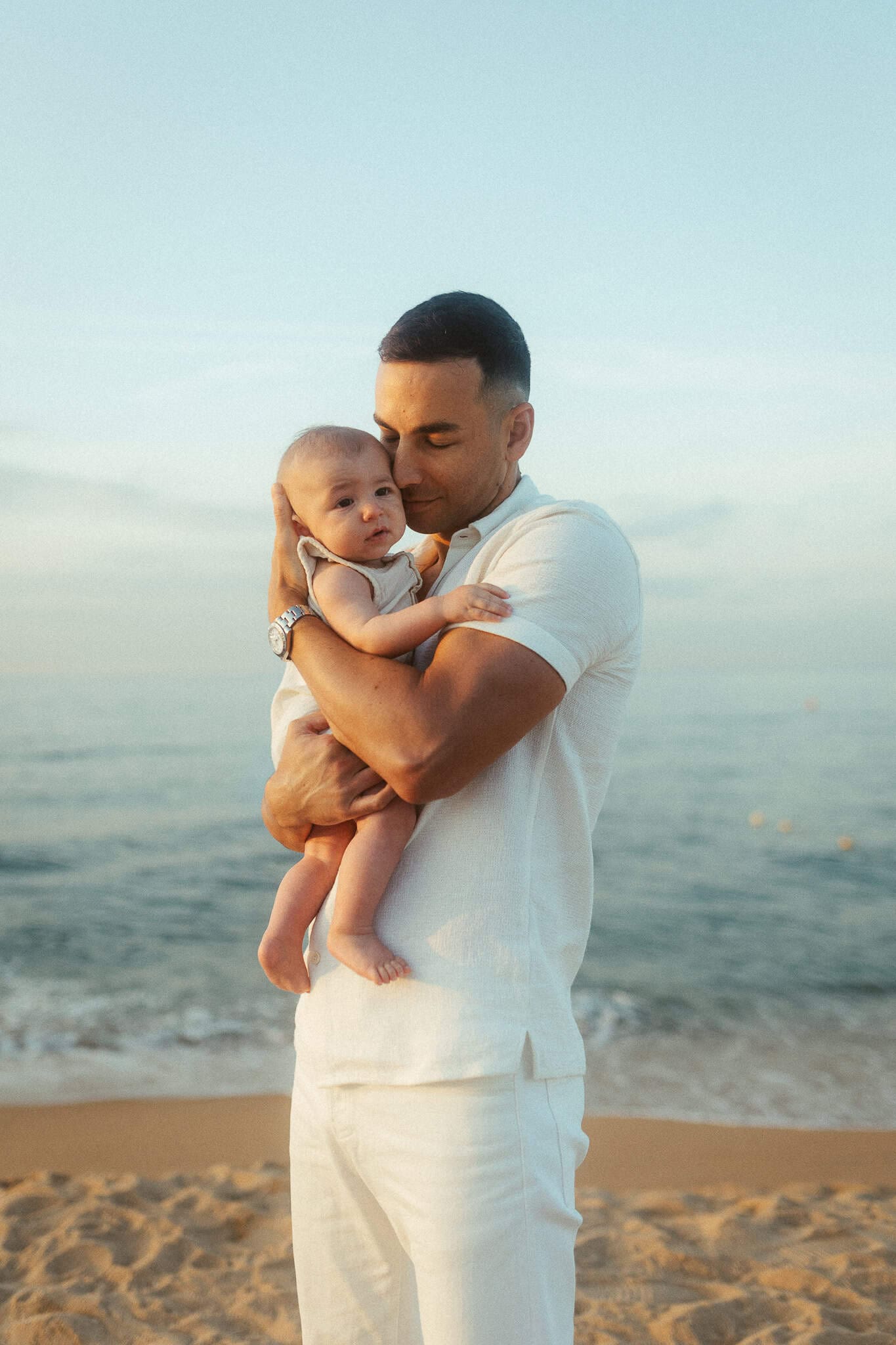 Family Photoshoot in the beach of Maresme