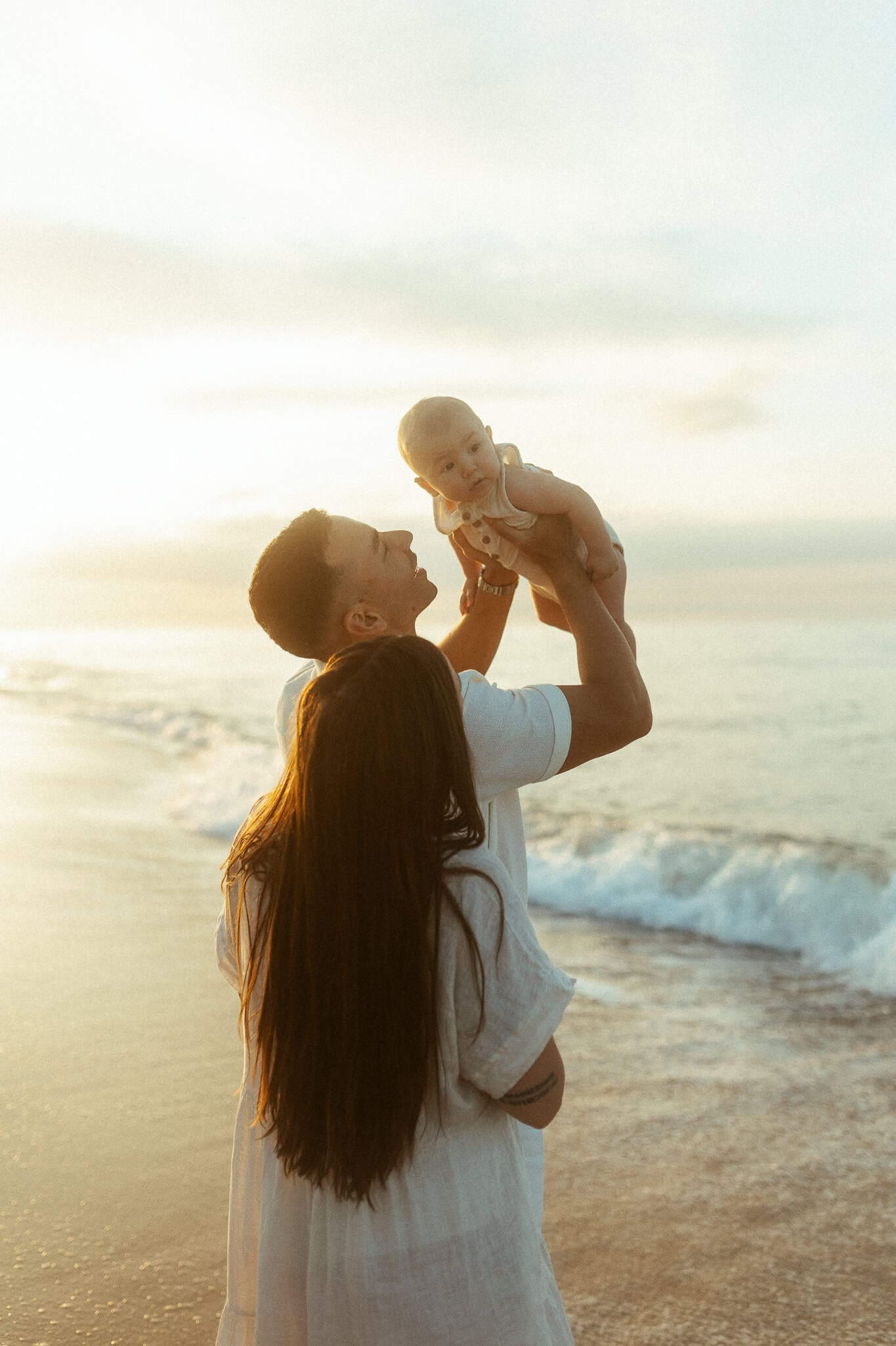 Family Photoshoot in the beach of Maresme