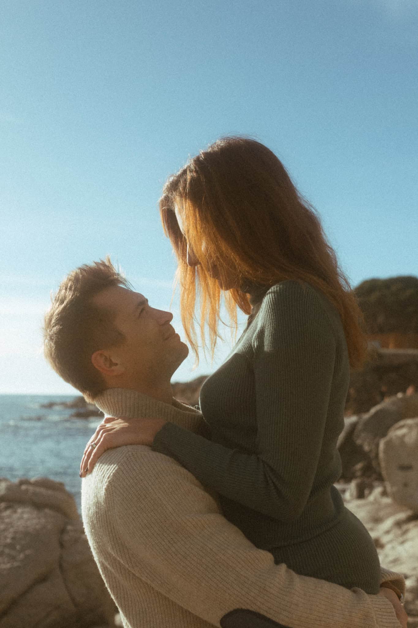 Proposal photo session in the coast of Costa Brava
