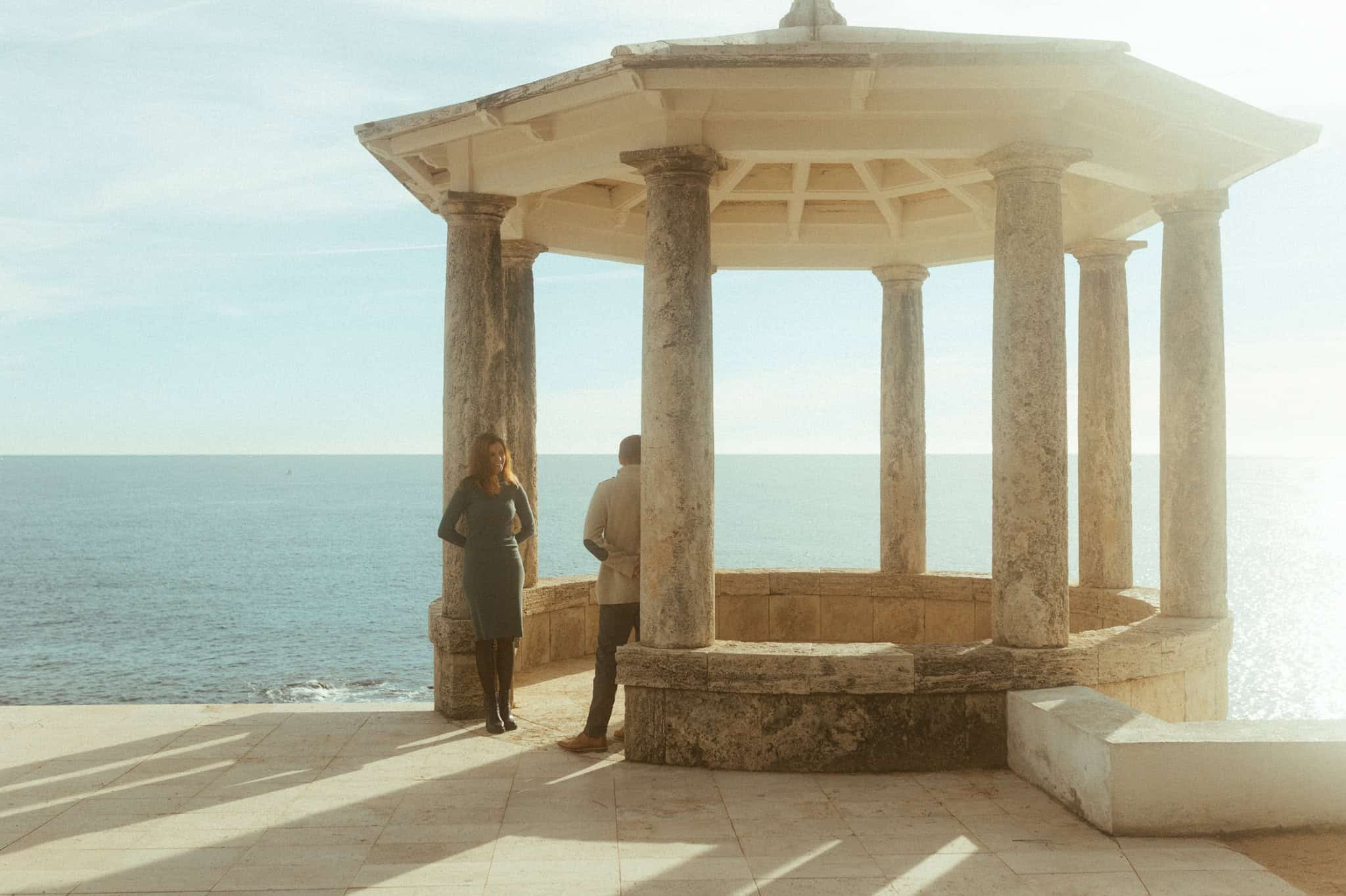 Proposal photo session in the coast of Costa Brava