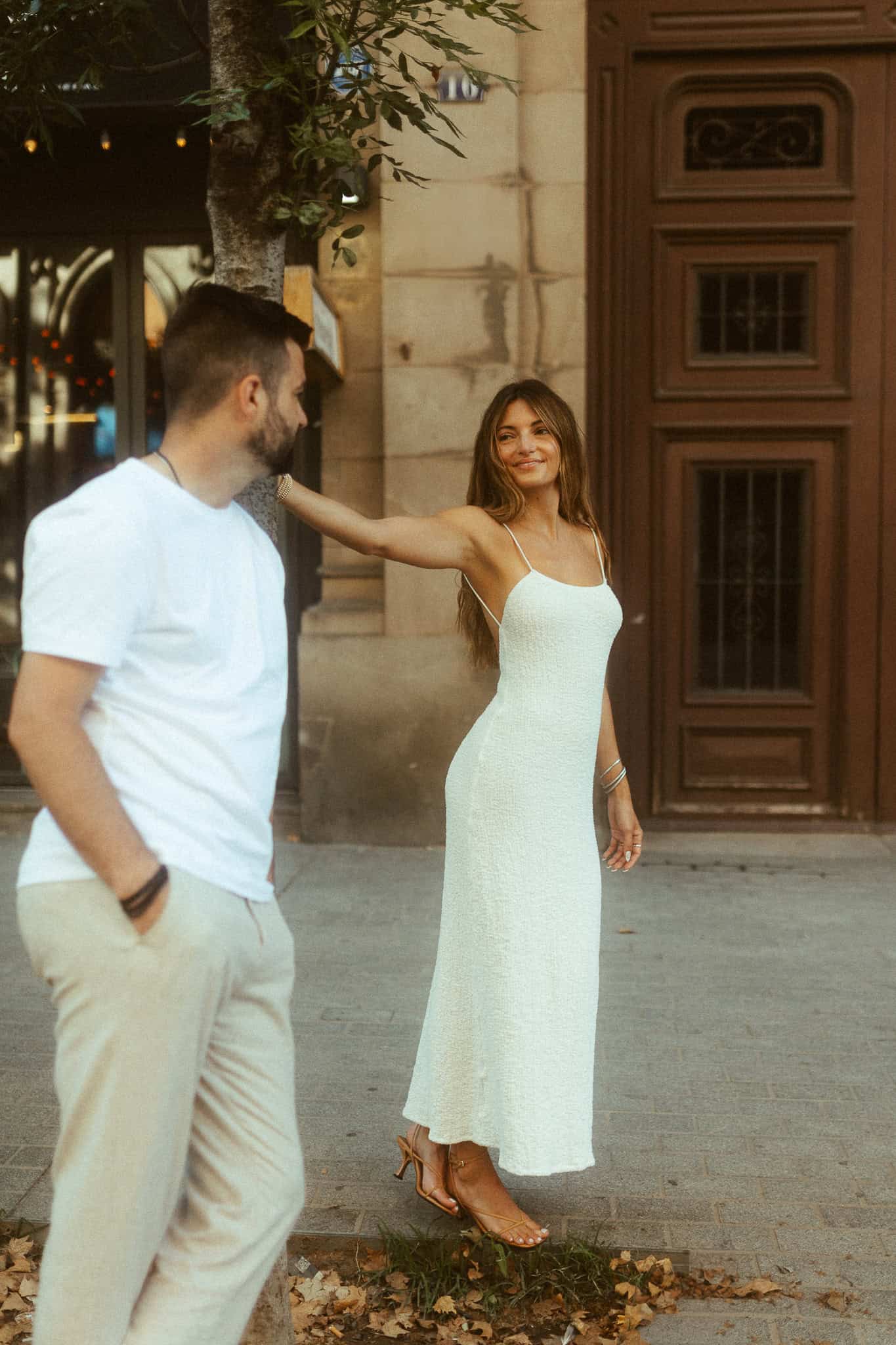 Couples Photoshoot Barcelona's old town