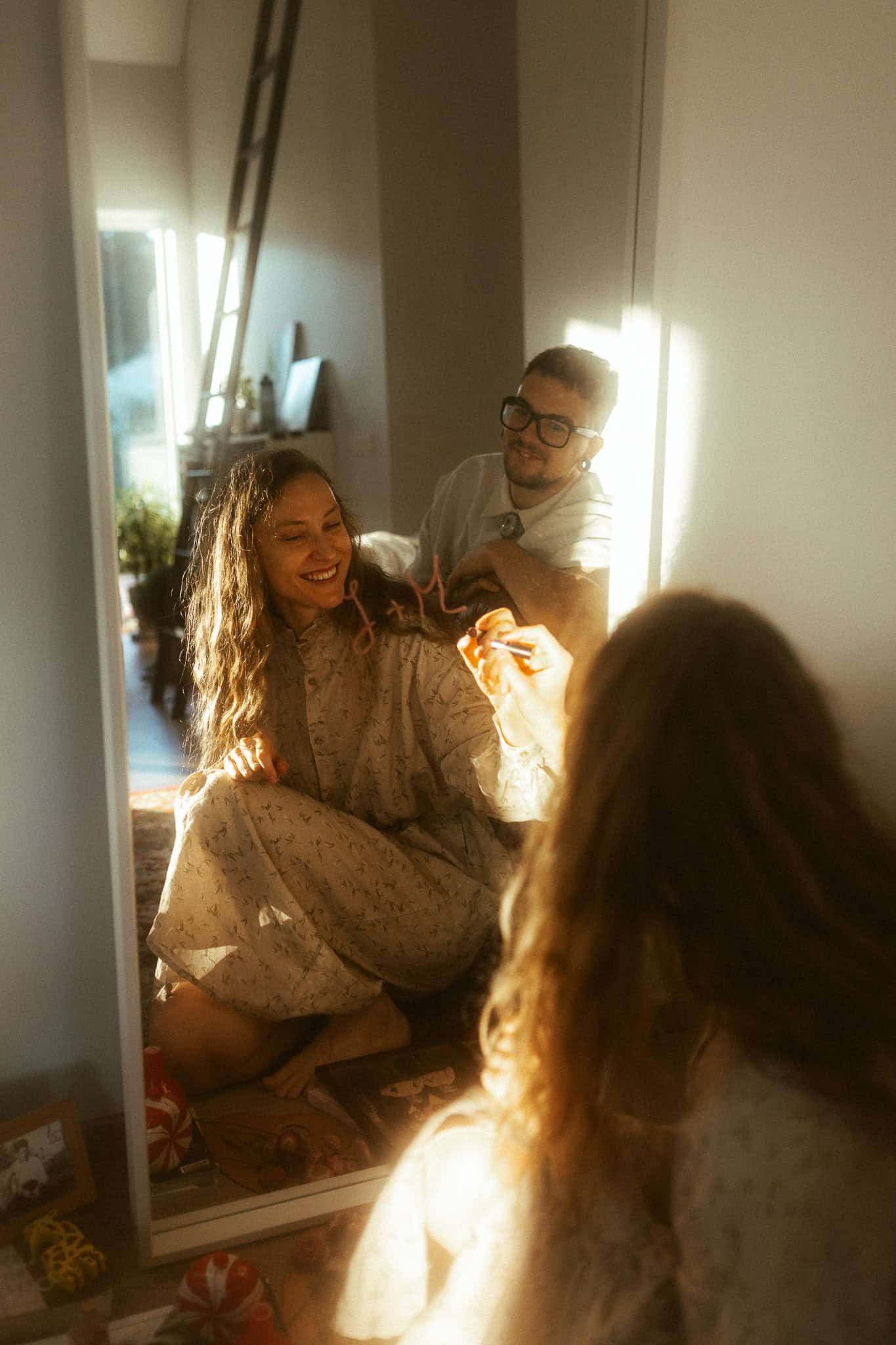 Creative couples photoshoot