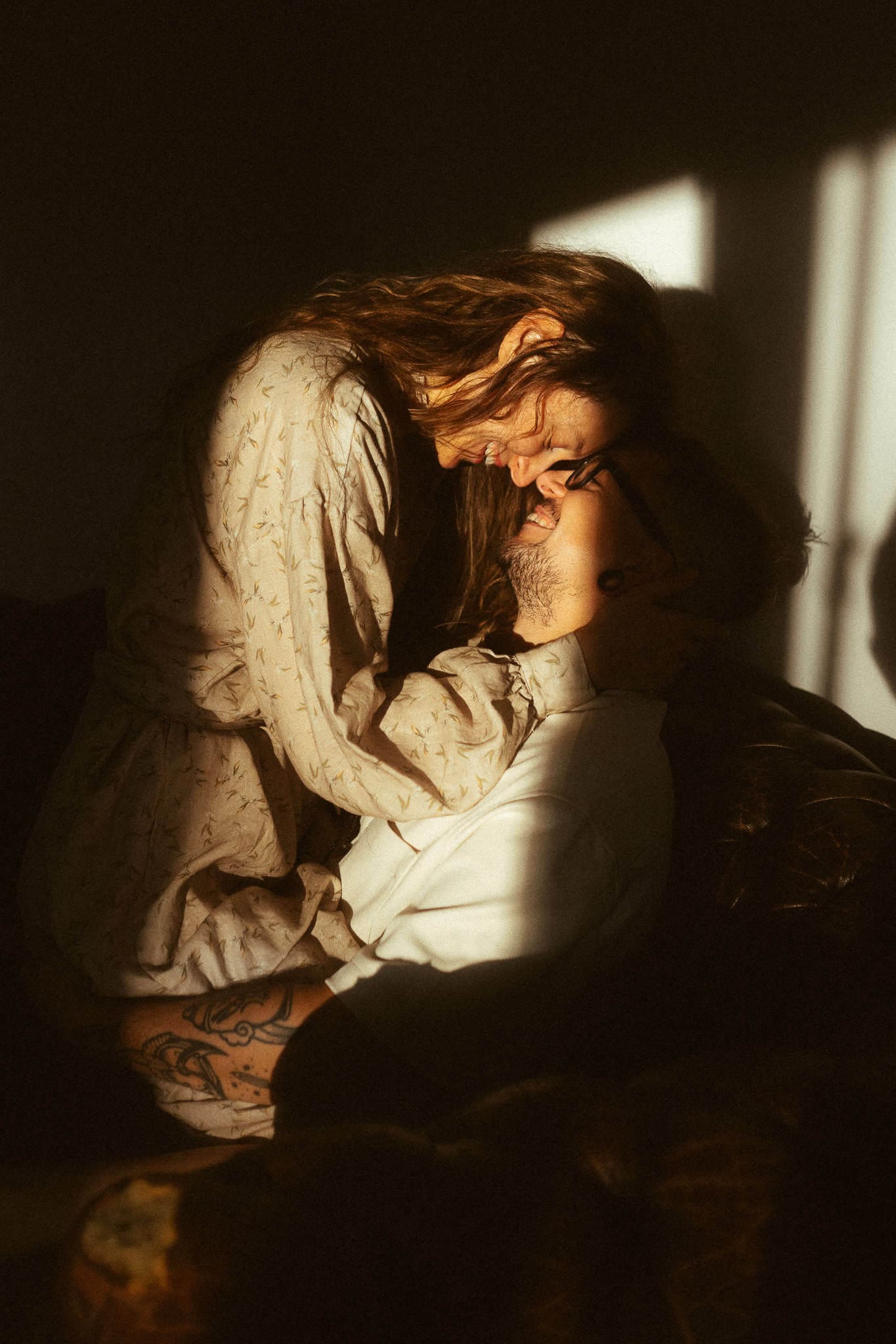 Creative couples photoshoot