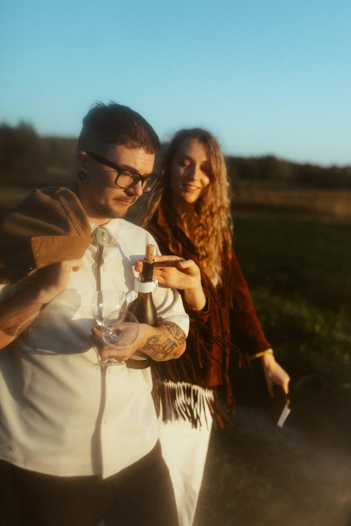 Creative couples photoshoot