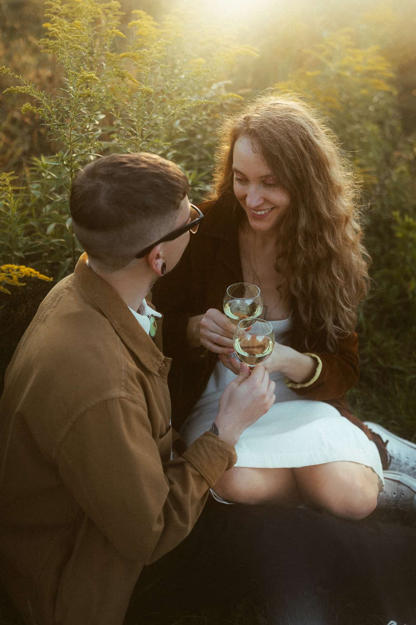 Creative couples photoshoot