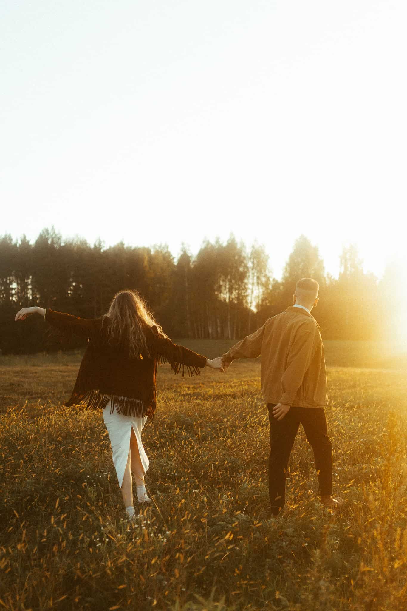 Creative couples photoshoot