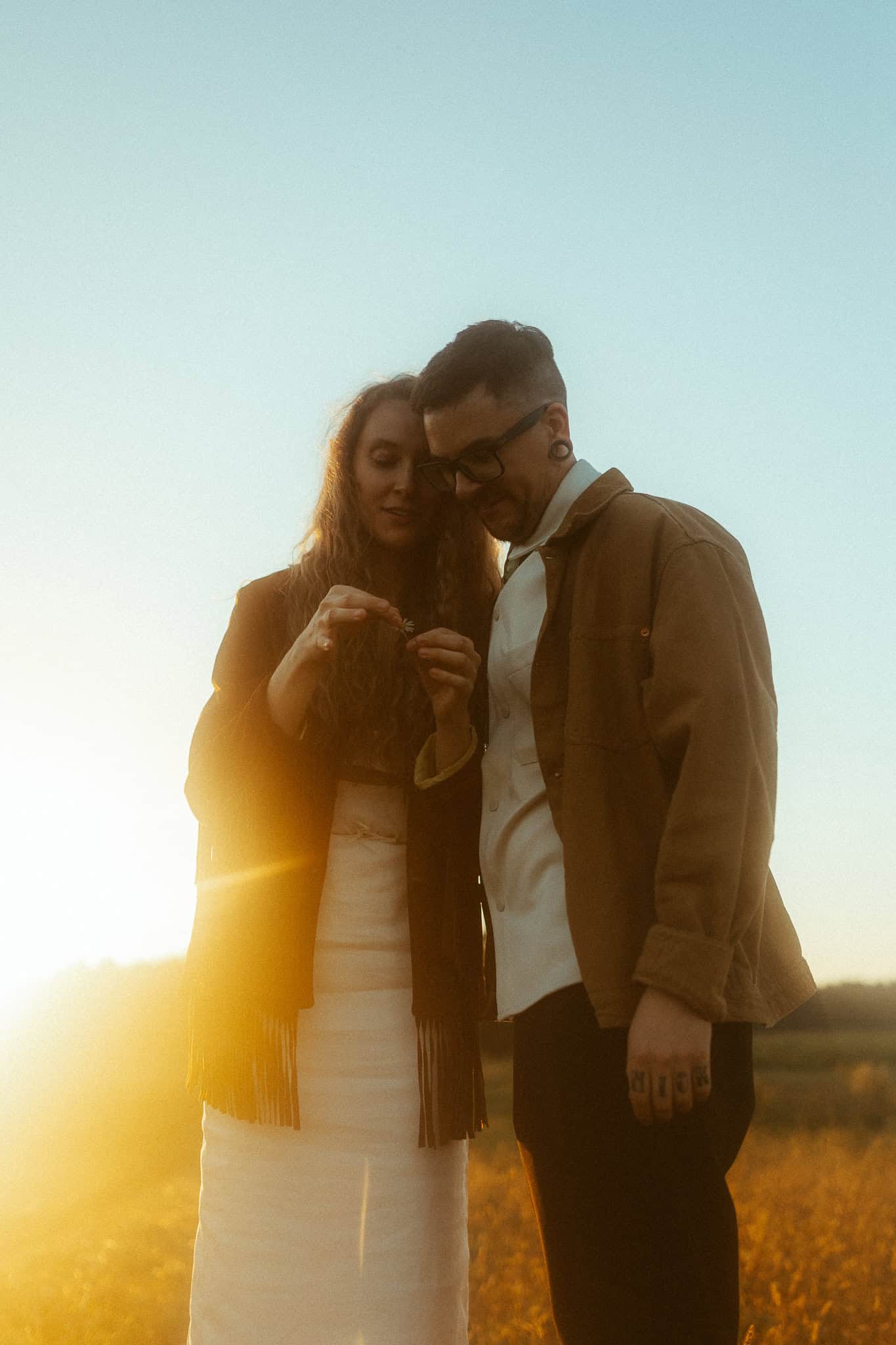 Creative couples photoshoot