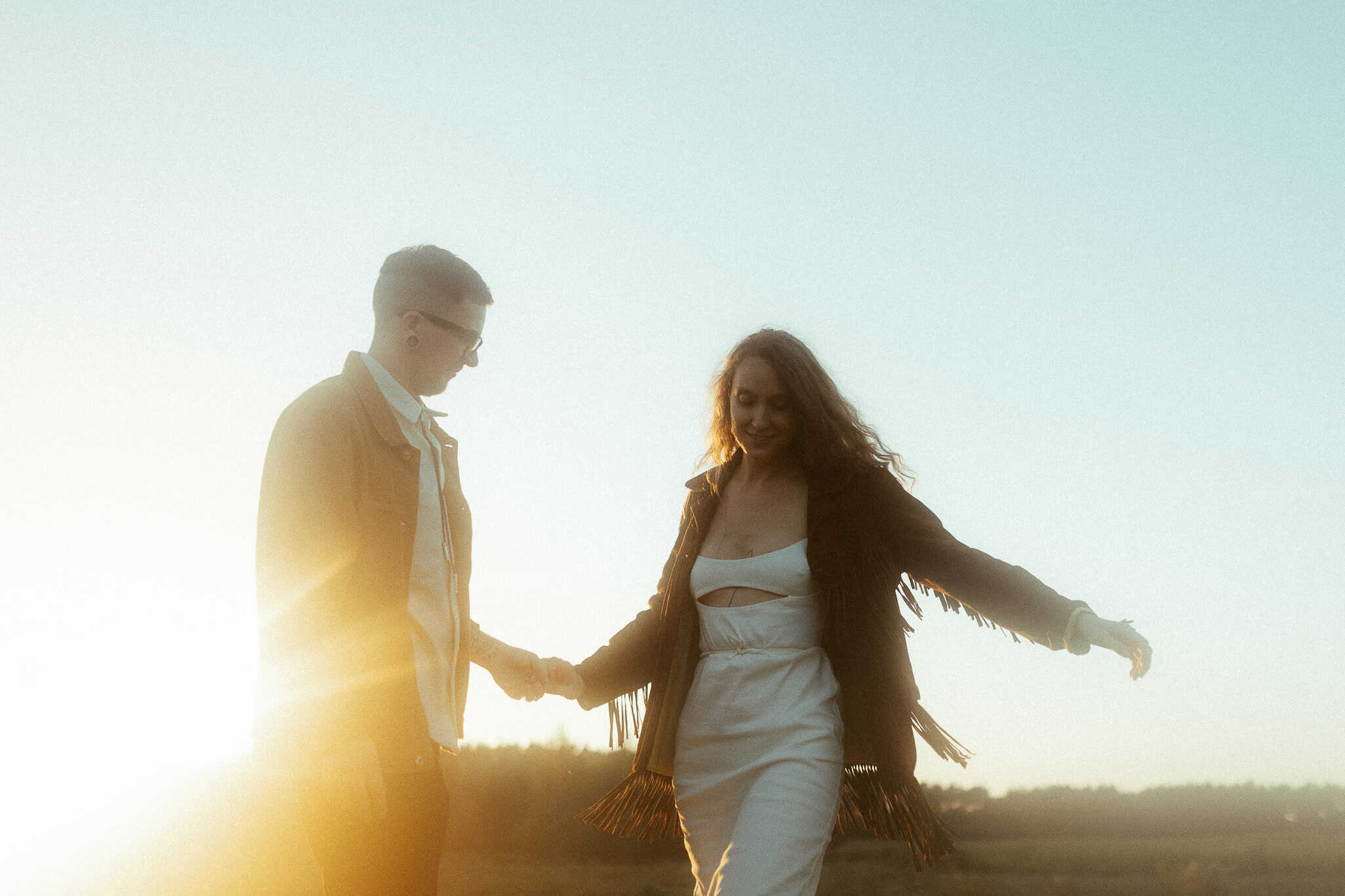 Creative couples photoshoot