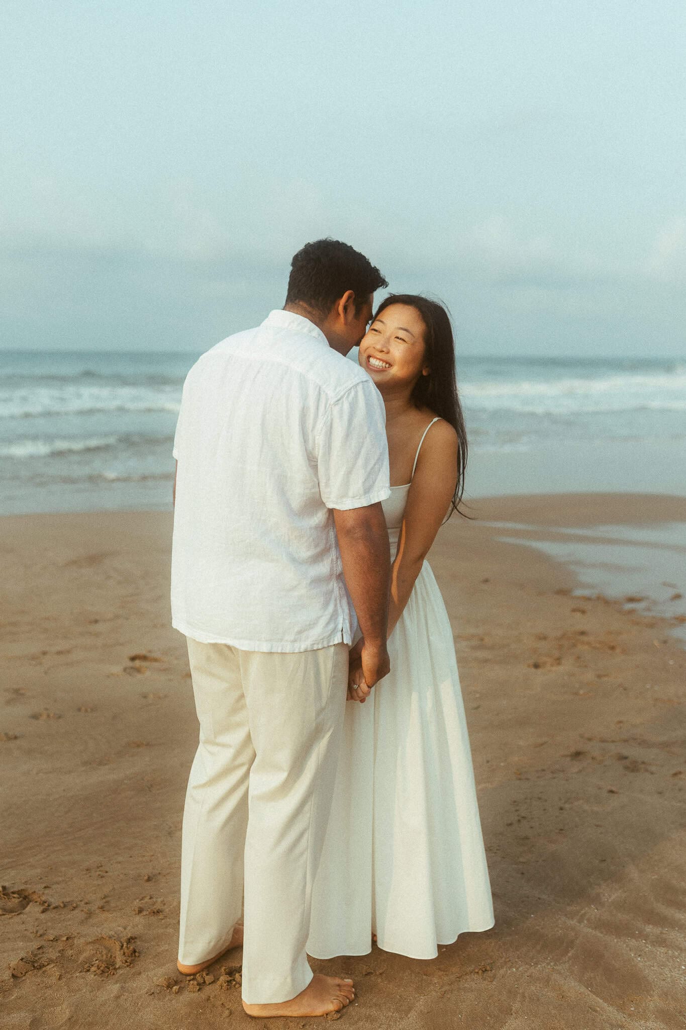 Couple Photoshoot in Sitges beach