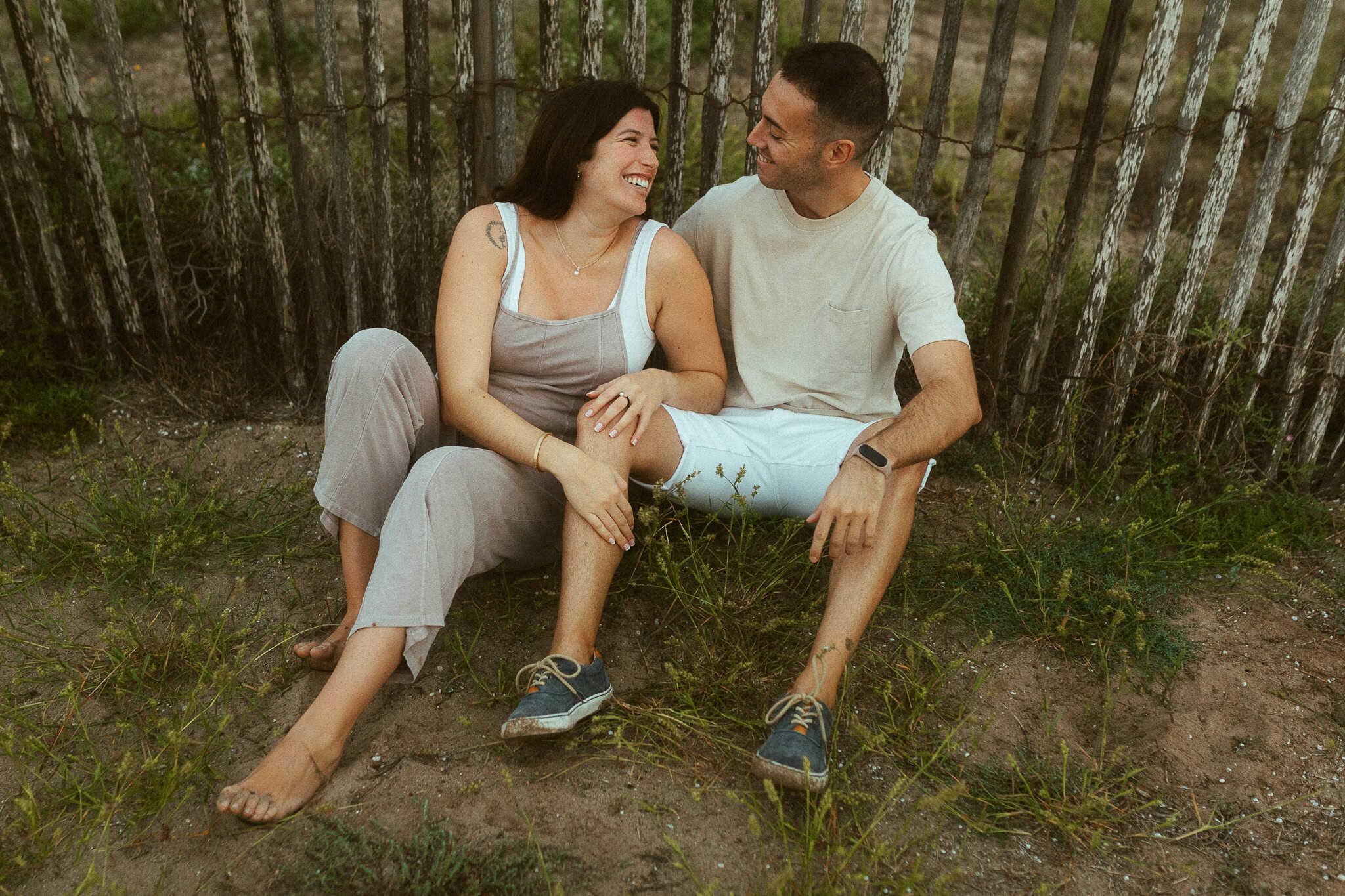 Maternity photoshoot near Barcelona