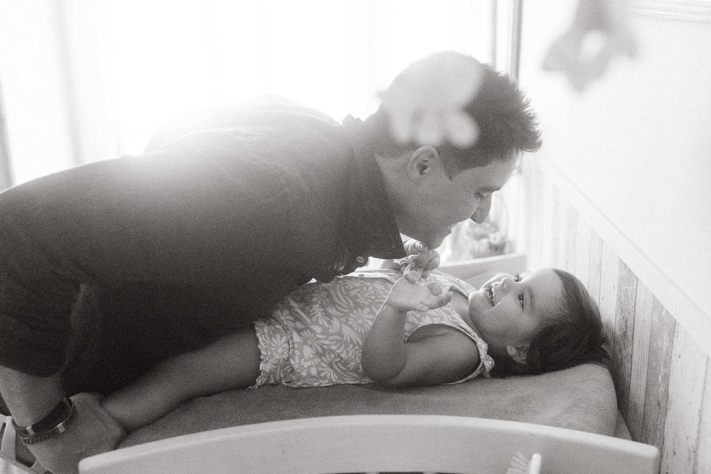 Home family photoshoot in Barcelona