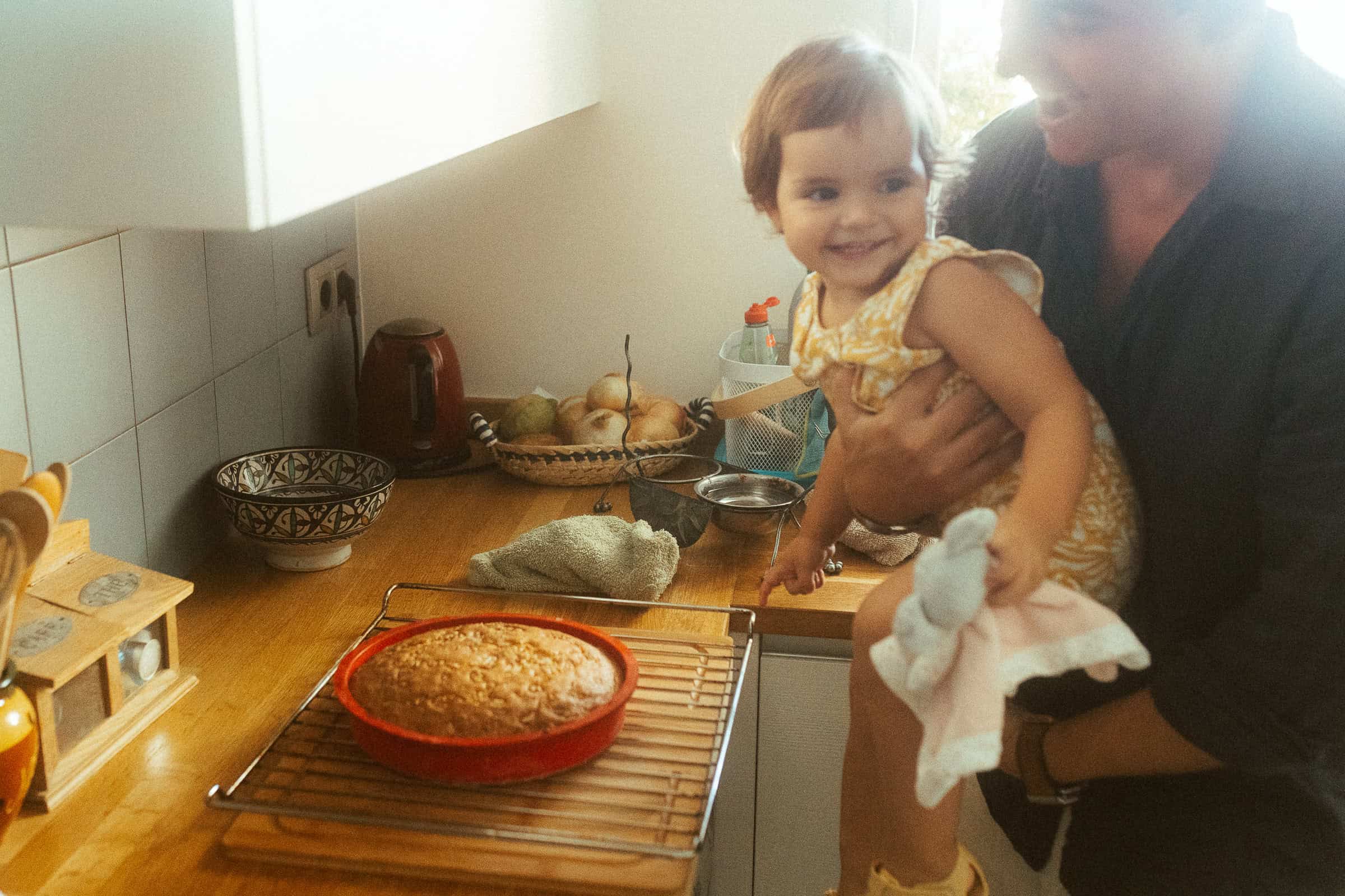 Home family photoshoot in Barcelona