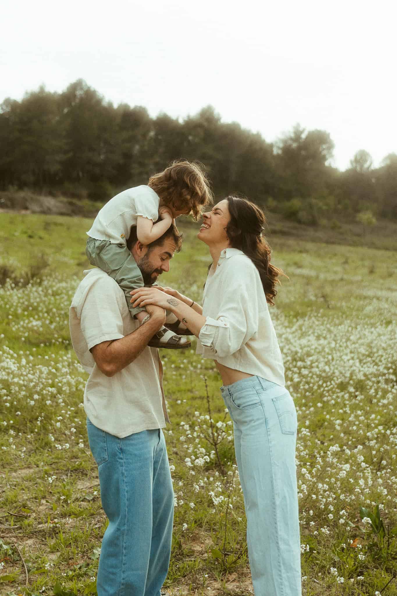 Family Photoshoot in the nature