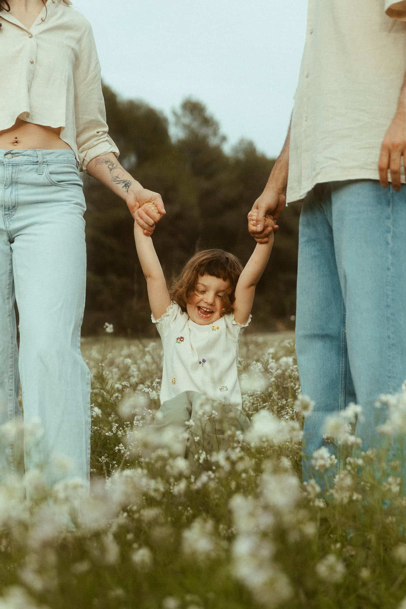 Family Photoshoot in the nature