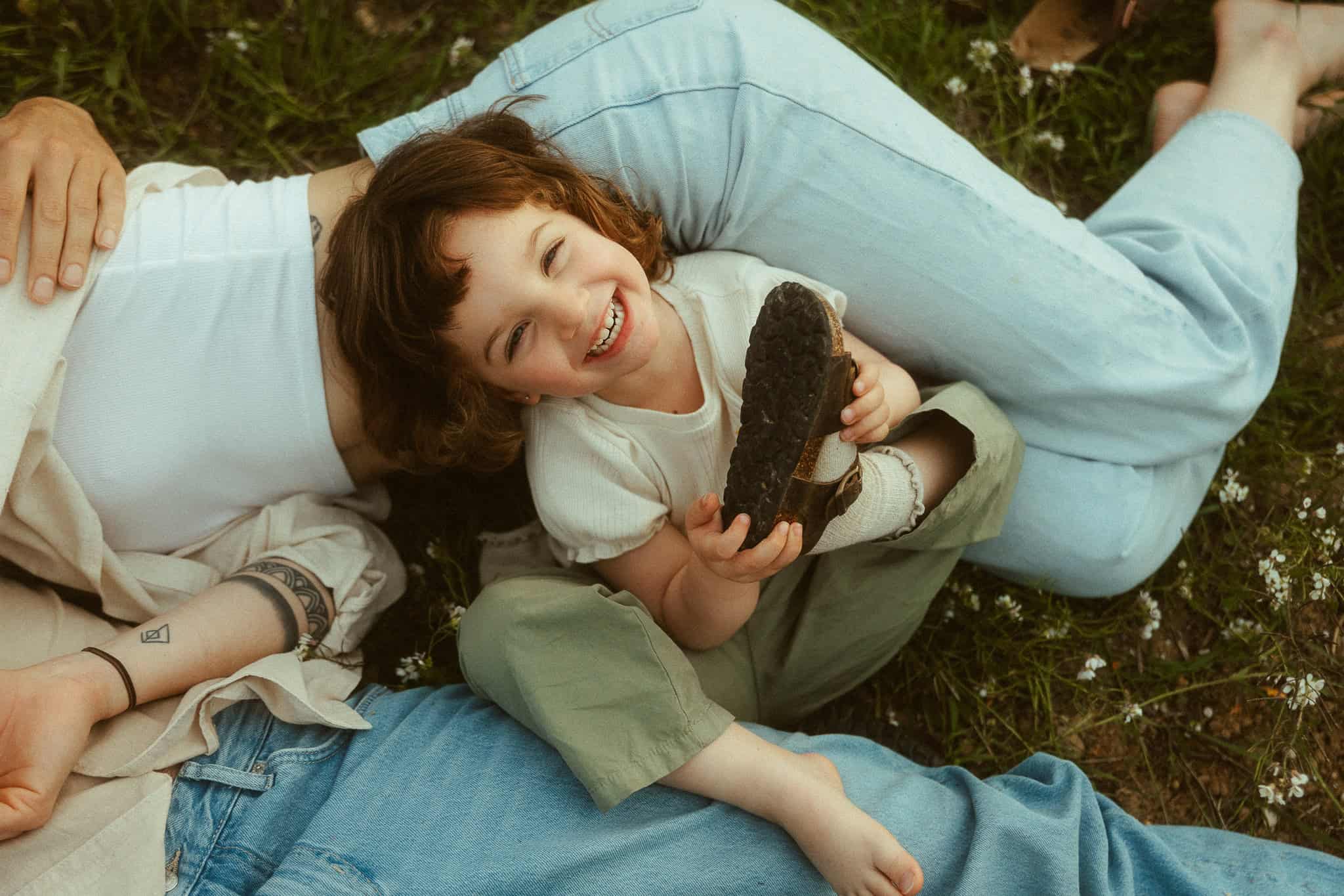 Family Photoshoot in the nature