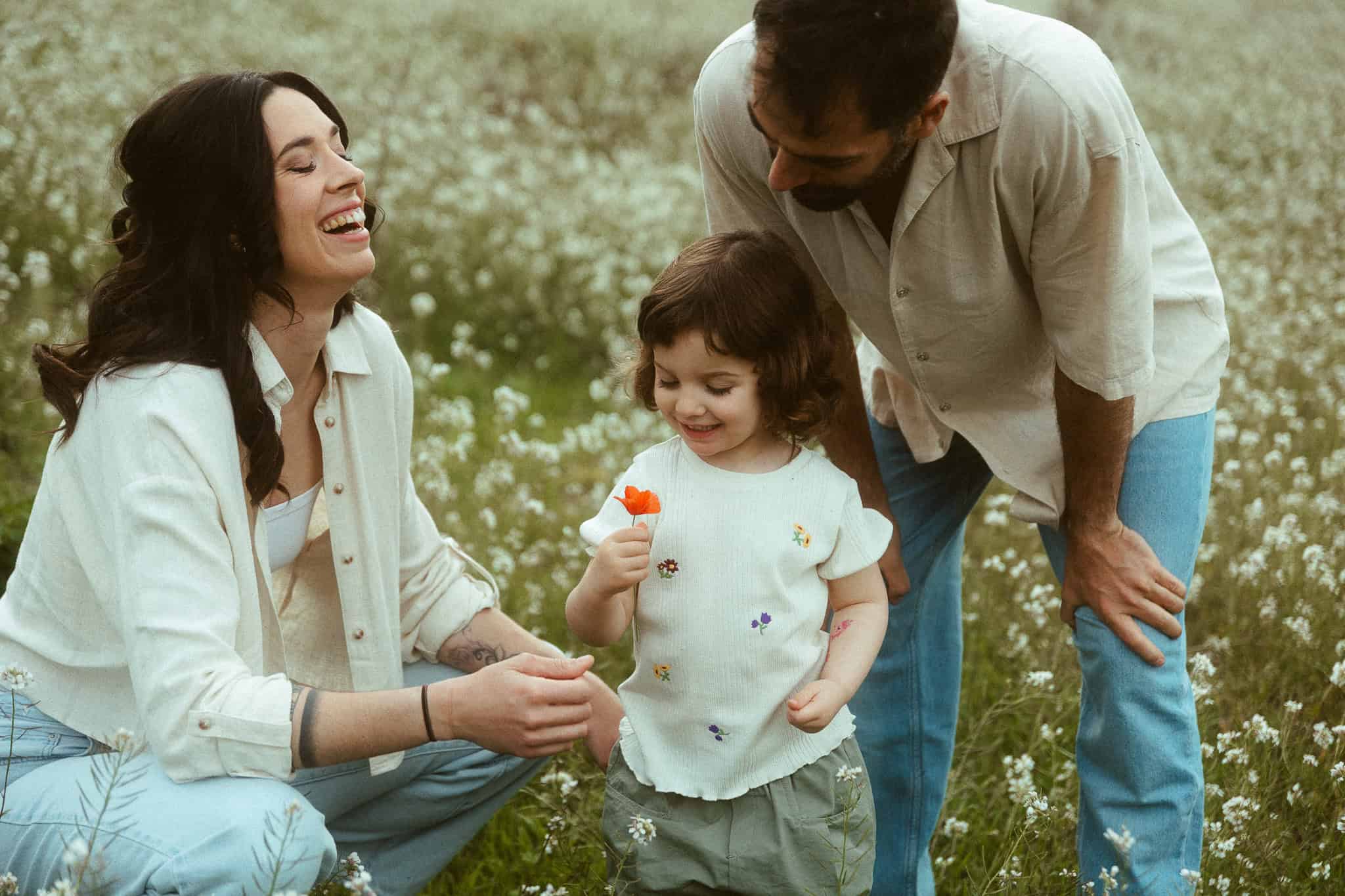 Family Photoshoot in the nature