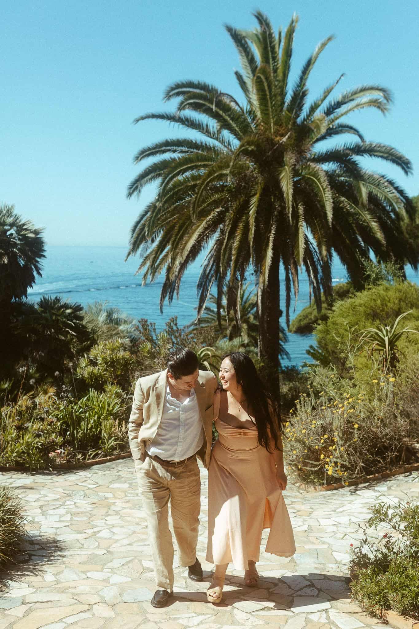 Surprise Proposal Photoshoot in Marimurtra botanical gardens