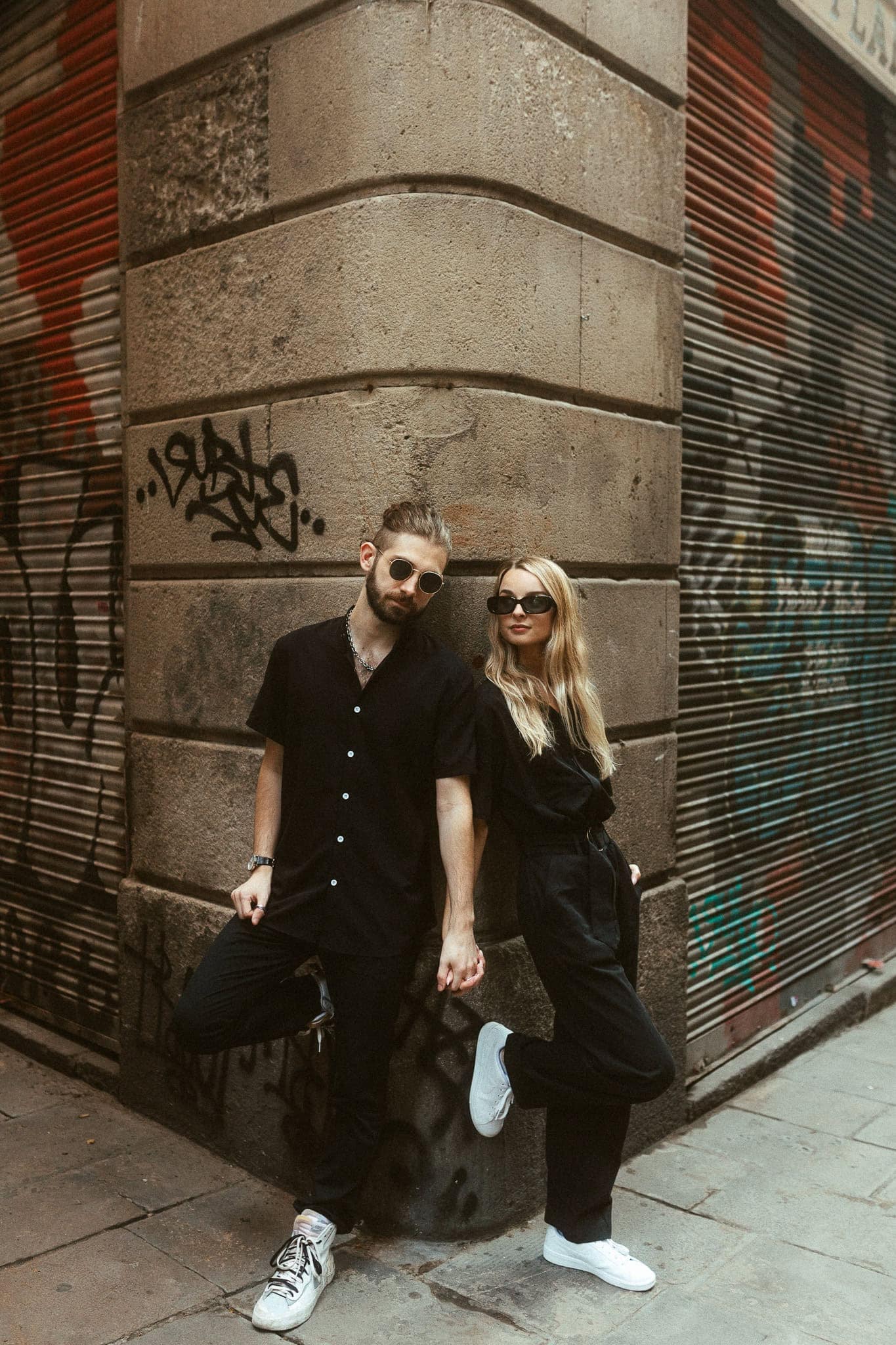Couples Photoshoot in Barcelona city