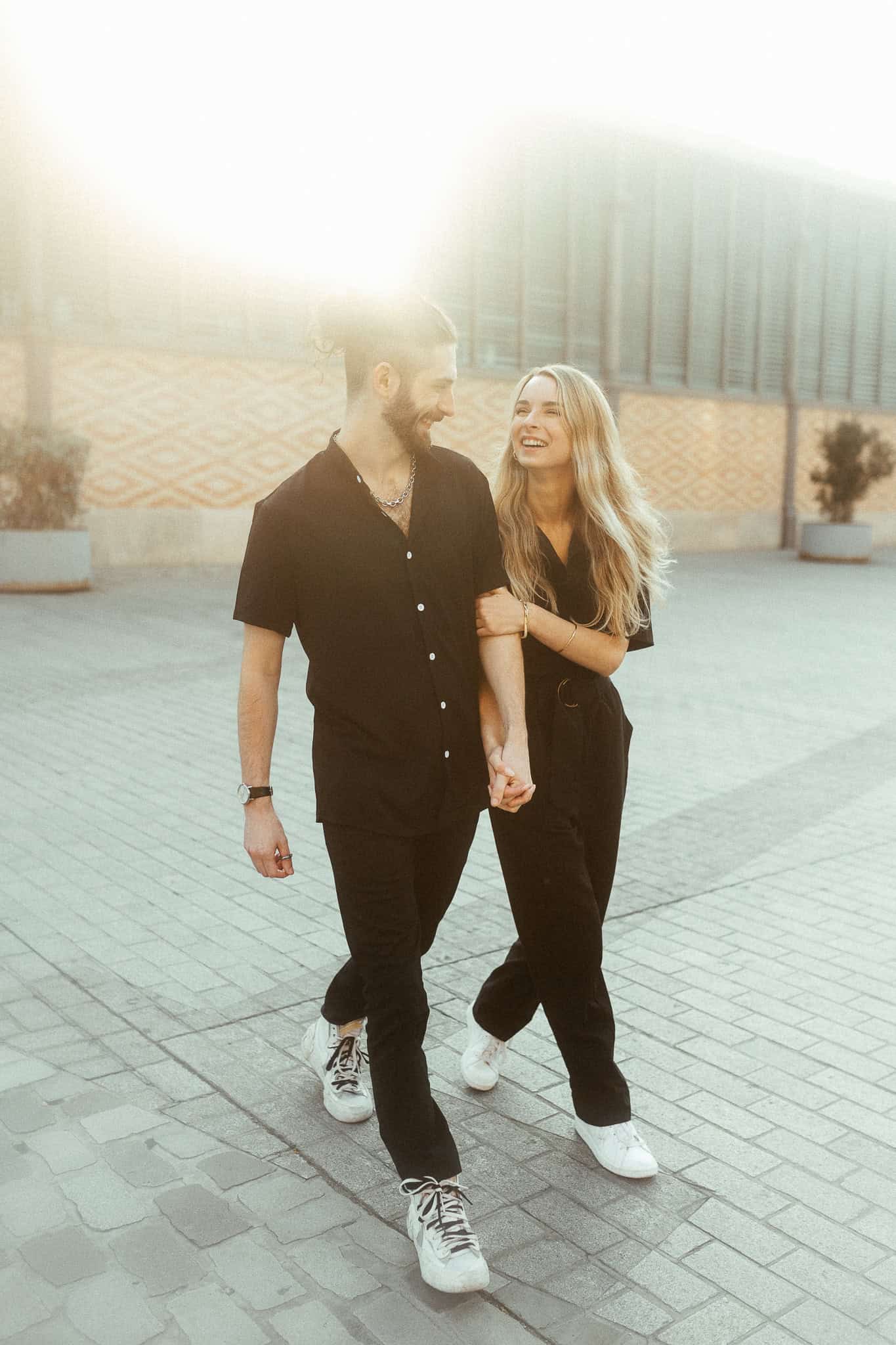 Couples Photoshoot in Barcelona city