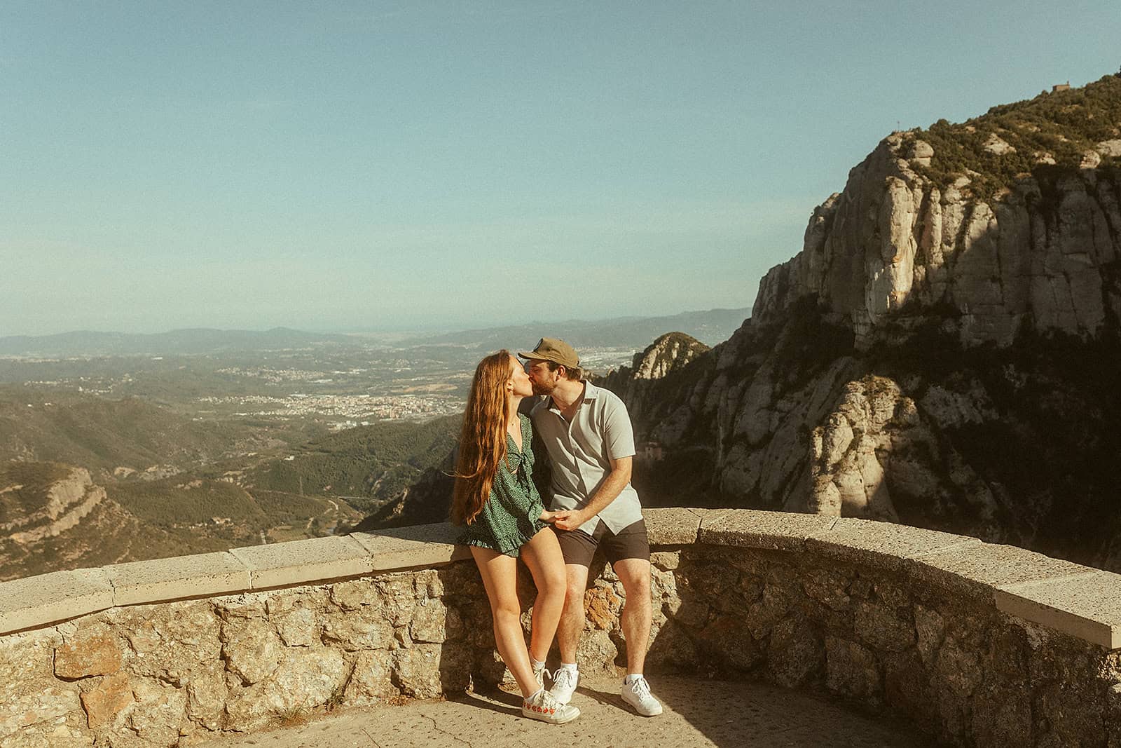 Barcelona Proposal Photographer | Surprise proposal photoshoot at Montserrat