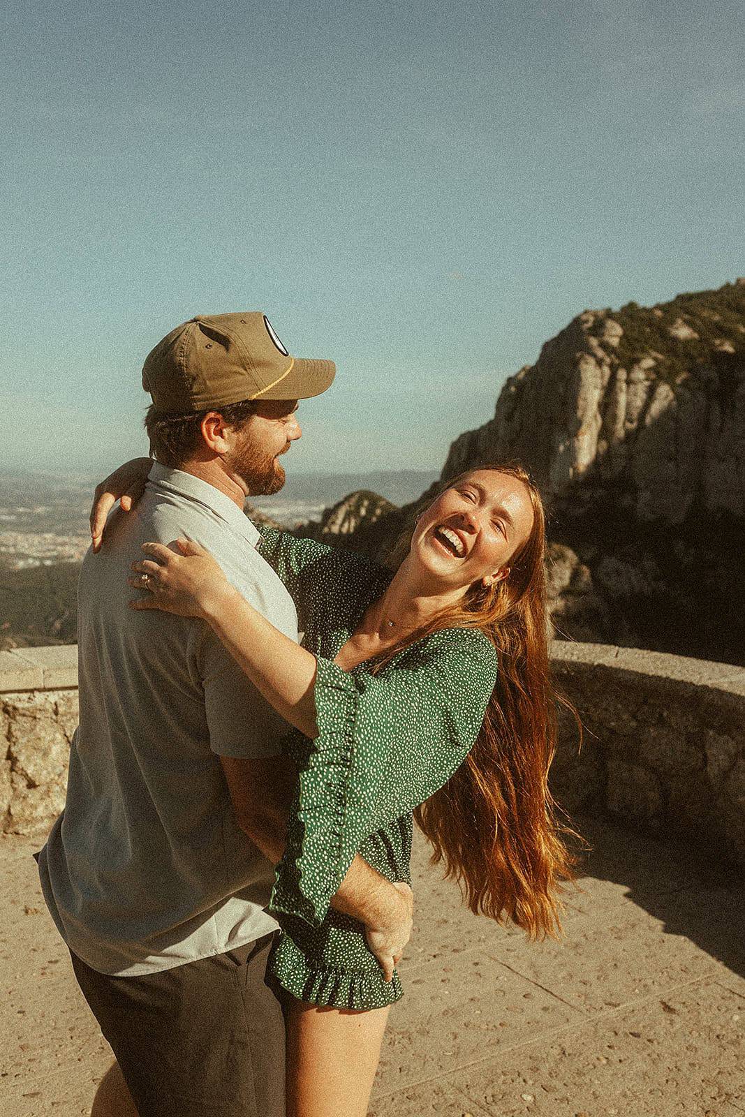 Proposal Photographer | Surprise proposal photoshoot at Montserrat