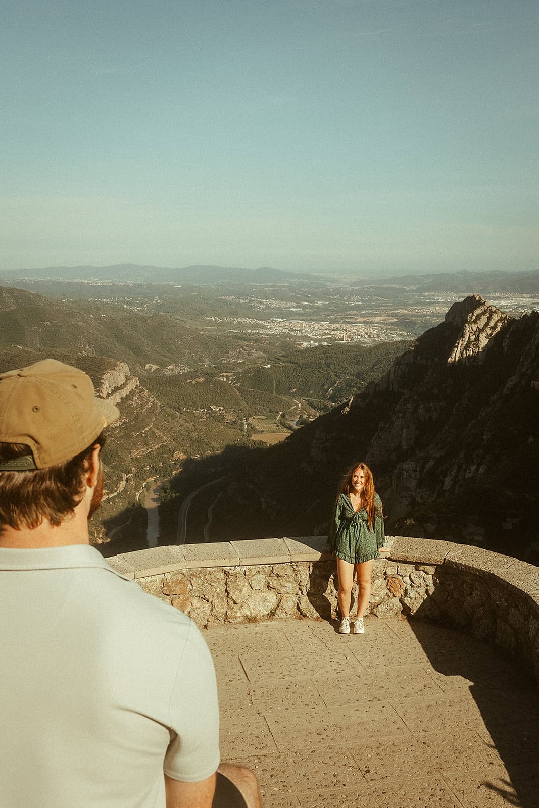 Barcelona Proposal Photographer | Surprise proposal photoshoot at Montserrat