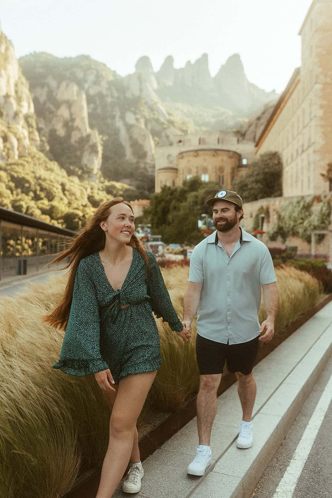 Barcelona Proposal Photographer | Surprise proposal photoshoot at Montserrat
