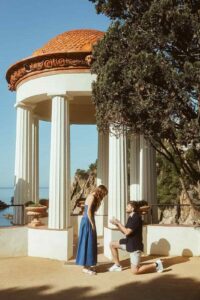 Proposal location in Marimurtra Botanical Garden, Costa Brava