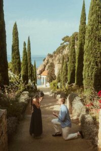 Proposal location in Marimurtra Botanical Garden, Costa Brava