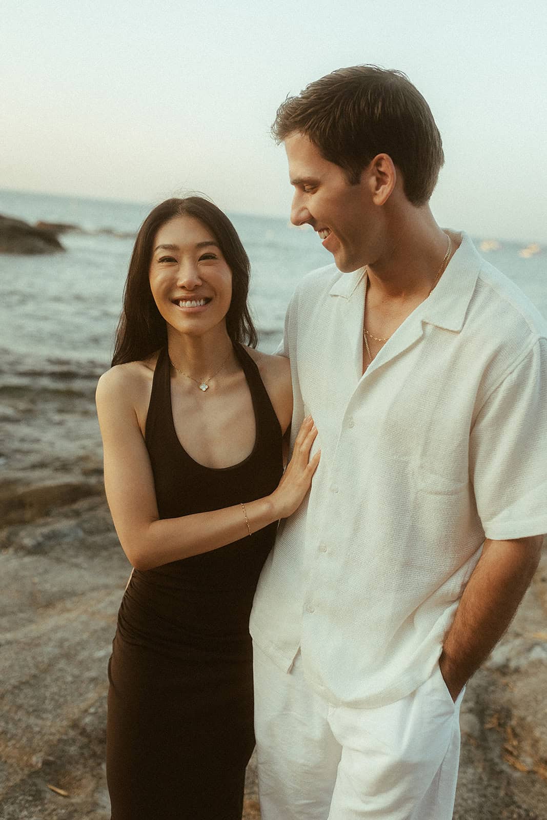 Surprise proposal photoshoot in Calella de Palafrugell