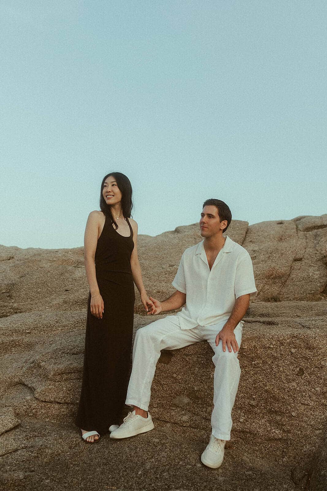 Surprise proposal photoshoot in Calella de Palafrugell