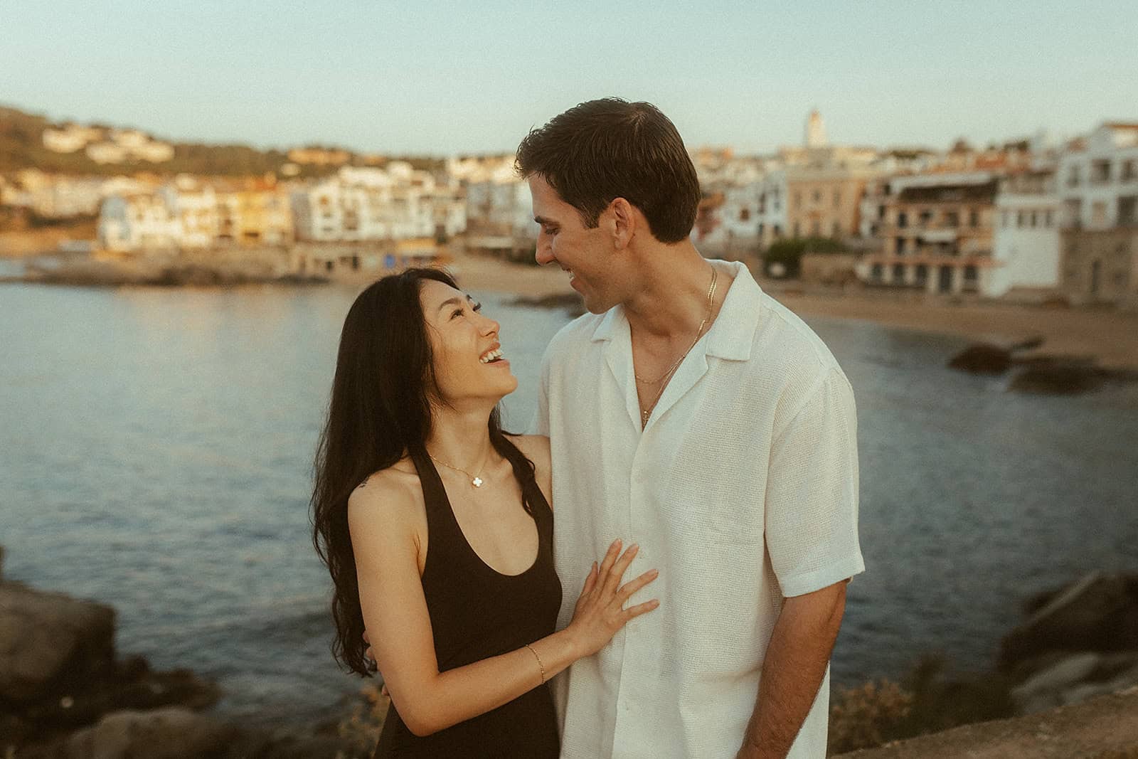 Surprise proposal photoshoot in Calella de Palafrugell