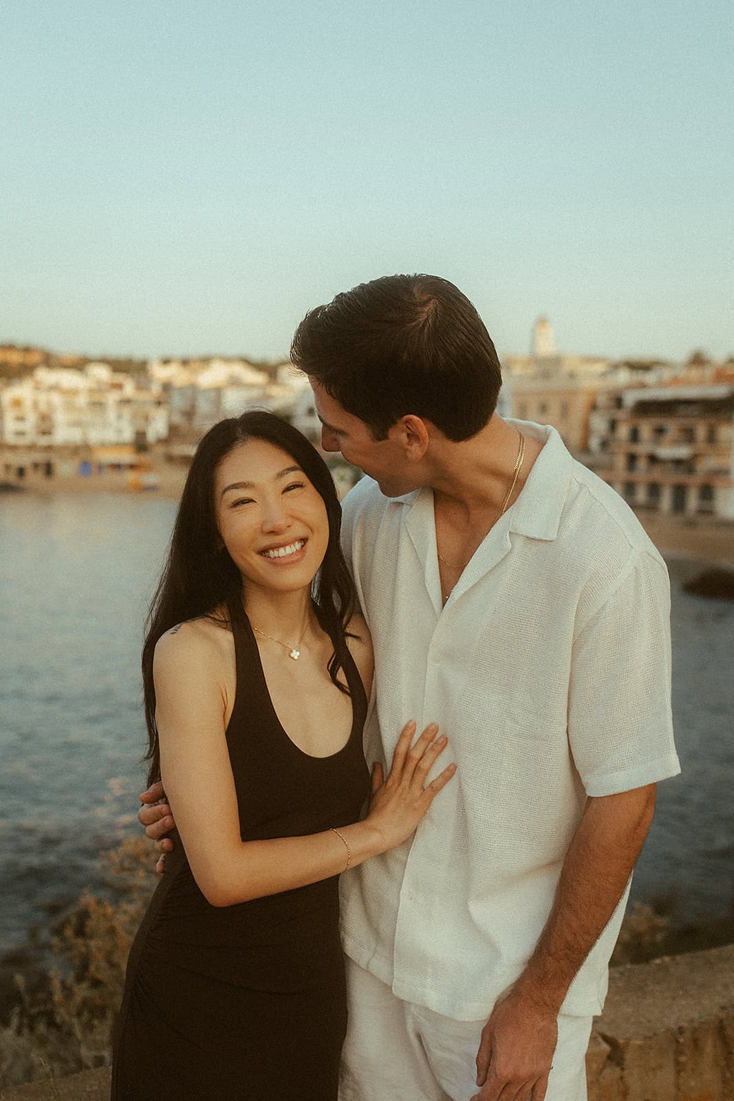 Surprise proposal photoshoot in Calella de Palafrugell