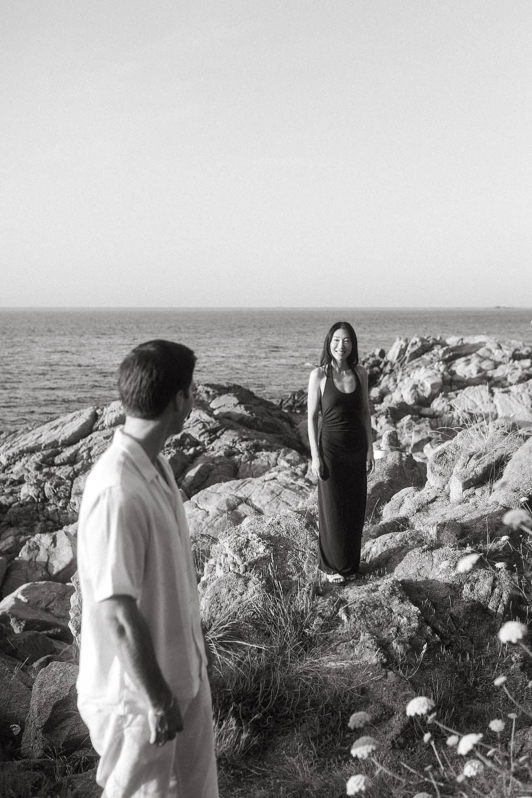 Surprise proposal photoshoot in Calella de Palafrugell